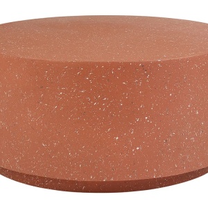 Produs Resigilat Masuta de cafea Re-Bloom Trezzo, oxid de magneziu/fibra de sticla, 90x90x41 cm, 100 kg, rezistenta UV, rosu - Verificat A
