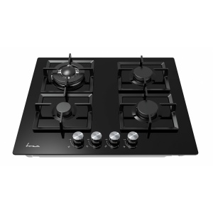 Produs Resigilat PLITA INCORPORABILA FRAM FBH-M4IWF-GBK, GAZ, 4 ARZATOARE, WOK, GRATAR FONTA, CONTROL FRONTAL, ARINDERE ELECTRICA, DISPOZITIV DE SIGURANTA, DUZE GPL INCLUSE, DIMENZIUNI (LXA): 60X51 CM, CULOARE: STICLA NEAGRA