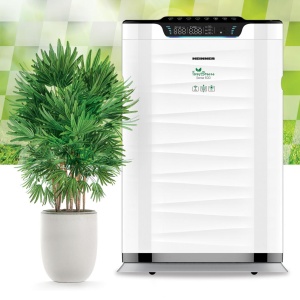 Produs Resigilat Purificator de aer Heinner HPA-600WIFI, arie de acoperire: 42~72mÂ², CADR (flux de aer): 600mÂ³/h, control tactil cu display, control WIFI, telecomanda, generator de ioni negativi, senzor PM 2.5, display digital PM 2.5, indicator calitate - Img 4