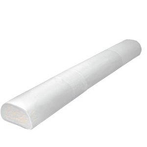 Protectie pentru marginea patului BANBALU, poliester/spuma cu memorie, alb, 19 x 12 x 134 cm - Img 8