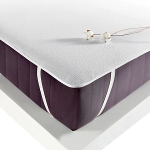Protectie saltea, 80% poliester/20% bumbac, 140x200 cm, lavabil 40°C, alb - Verificat A · Re-Bloom - Img 5