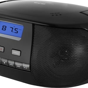 Radio CD Player ECG CDR 500 negru, tuner FM cu memorie 20 de posturi - Img 1