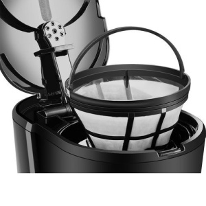 RESIGILAT - Cafetiera ECG KP 2115 , 1000 W, 1.5 L, 12 cesti, vas din sticla - Img 3