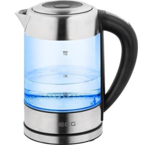 RESIGILAT - Cana fierbator din sticla ECG RK 1777 iluminare colora, 1,7 L, 2200 W, LED - Img 4