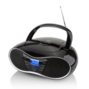 RESIGILAT - Radio cu CD si Bluetooth GoGEN CDM 388 SUBT S, 4 W, MP 3, USB, SD, AUX, ceas - Img 4