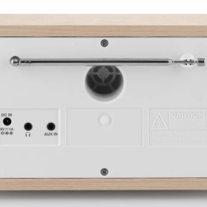 RESIGILAT - Radio GoGEN DAB 620 BTCS, 5W, DAB+/FM, Bluetooth, LCD color, ceas cu alarma, argintiu/maro - Img 4