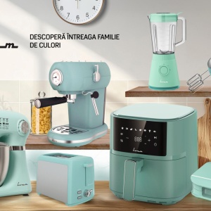 Sandwich maker Fram FSM-700GR, Putere 700W, capacitate 2 sandwich-uri, Placi fixe cu invelis antiaderent, Design depozitare verticala, Verde - Img 5