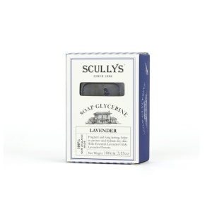 Săpun Glicerină Scullys, Lavandă, Cutie, 100 g