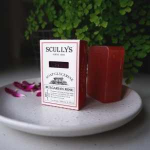 Săpun Glicerină Scullys, Trandafir, 100 g - Img 2