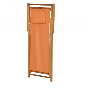 Scaun de gradina ArAgon, portocaliu, 110 x 58 x 90 cm - Img 6
