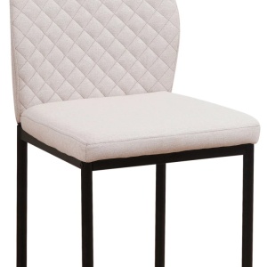 Scaun Mia din microfibră bej - Img 5