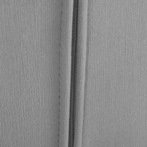Scaun tapitat Viggo, catifea, gri/negru, 51 x 79 x 54 cm - Img 7