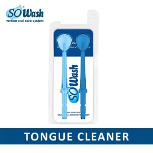 Set 2 capete So Wash Tongue Clean curatare limba, pentru dus electric cu rezervor - Img 2