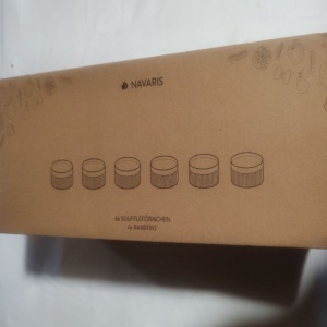 Set 6 forme pentru prajituri Navaris, din ceramica, albastru, Resigilat, Grad A - Img 5