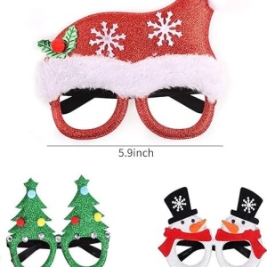 Set 6 perechi de ochelari Yangwen, plastic/textil, multicolor, 14 x 4,5 cm