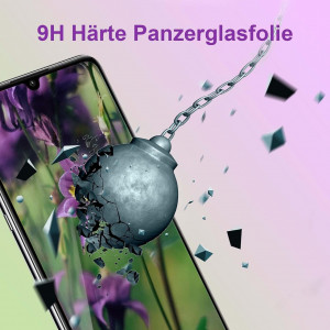 Set DE 2 folii de protectie ecran Huawei P30 Lite REROXE, sticla poliuretanica, transparent - Img 7