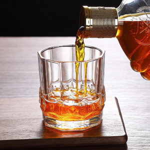 Set de 2 pahare pentru whisky Venga amigos, sticla, transparent, 8 x8,8 cm, 300 ml - Img 7
