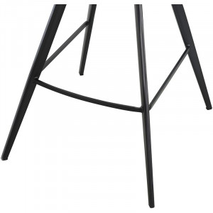 Set de 2 scaune de bar Gully 71cm, piele sintetica - Img 6
