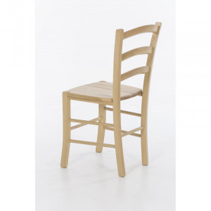 Set de 2 scaune Elkins, lemn masiv, maro, 85 x 43 x 47 cm - Img 3