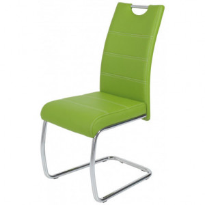 Set de 2 scaune Flora din metal, verde, 98 x 43 cm - Img 3