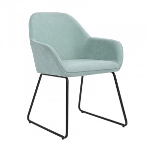 Set de 2 scaune Lassiter, metal/textil, 82.5 x 63 x 57 cm - Img 4