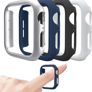 Set de 4 huse pentru Apple Watch Series 1, 2, 3 Mugust, PC, multicolor, 42 mm