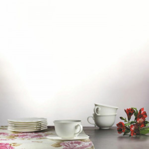 Set de cafea Council, alb, 10,6 x 50,5 x 16,3 cm - Img 4