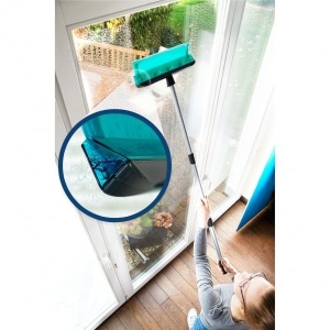 Set de stergator de geam cu racleta si tava Genius, turcoaz, 6 piese, Resigilat, Grad A - Img 6