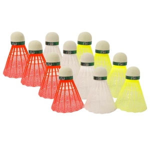 Set fluturasi badminton din nylon, 12 buc, 4SH02-3