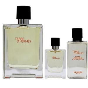 Set Hermes Terre, Barbati: Apa de toaleta, 100 ml + Apa de toaleta, 12.5 ml + After Shave, 40 ml