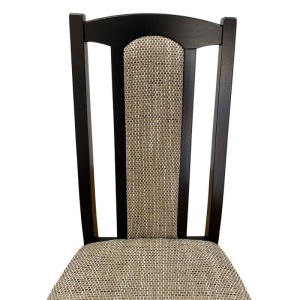 Set masa DM4 Maxima si 4 scaune DM7 Boston, wenge, 70x76x120/150 cm - Img 3