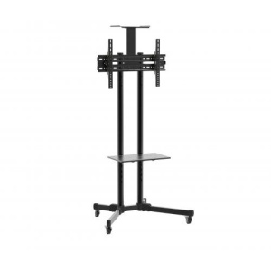 Stand / suport TV mobil Serioux TV109, reglabil, 32"-70" (80cm-178cm), Negru - Img 1