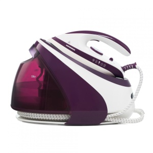 Statie de calcat Heinner HIS-D3007IX, Putere 3000W (1600W boiler+1400W fier), 7bar, 1.8L, Abur ajustabil: 140+/-15g/min, Talpa ceramica, Oprire automata, Violet - Img 2