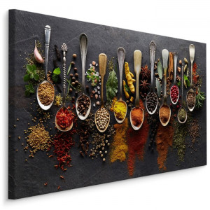 Tablou „Condimente”, multicolor, 70 x 100 cm - Img 4