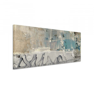 Tablou Abstrakt 528, gri, 50 x 150 x 2 cm - Img 2