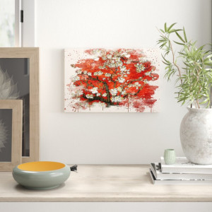 Tablou canvas Almond Blossom Tree Vincent van Gogh , 70 x 100 cm - Img 5