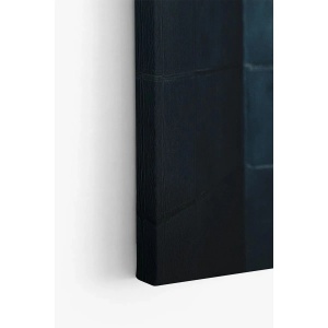 Tablou decorativ model caine care citeste 50x70x3 cm, panza 100%, rama lemn, multicolor - Verificat A · Re-Bloom - Img 4
