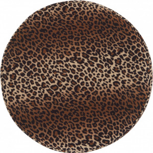 Taburet Daisy, model leopard, 38 x 45 cm - Img 5