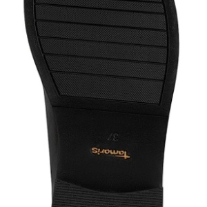 Tamaris, Pantofi loafer din piele lacuita cu detalii metalice, Negru, 38, Resigilat, Grad A - Img 3