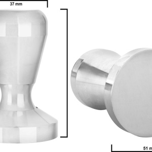 Tamper profesional pentru cafea ECG Fuso 51 mm - Img 4