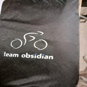 TeamObsidian husa bicicleta, ripstop impermeabil invelis PU, snururi strangere + catarame + plasa incarcare, pentru toate tipurile de biciclete - Verificat A · Re-Bloom - Img 7