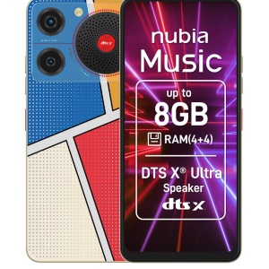Telefon mobil ZTE nubia Music, Dual SIM, 128GB, 4GB RAM, Edition Collection Pop Art, Resigilat, Grad A