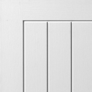 Ușă de interior Cabana, alb, 198.1cm H x 76.2cm W x 3.5cm D - Img 3