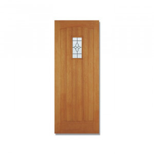 Ușă exterioară vitrată din lemn 1981 x 762 x 44 mm