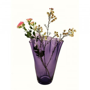 Vaza Amerina, violet, 30 x 21 x 21 cm - Img 2