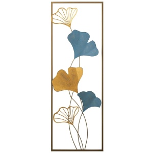 Wallxpert decor de perete din metal, 32x90 cm, grosime 0.8mm, pictat manual, multicolor - Verificat A · Re-Bloom