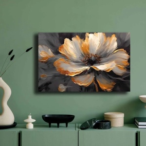 Wallxpert tablou decorativ canvas 45x70 cm, panza 100% grosime 2.8mm, rama lemn pin 100%, multicolor - Verificat A · Re-Bloom - Img 3