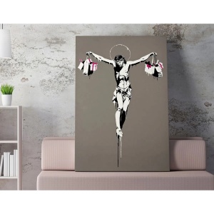 Wallxpert tablou decorativ canvas, 50x70 cm, 50% bumbac/50% poliester, imprimare digitala, cadru lemn 2x3 cm, multicolor - Verificat A · Re-Bloom - Img 3
