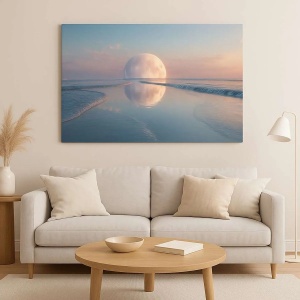Wallxpert tablou decorativ canvas 50x70 cm, panza 100%, cadru lemn 2x3 cm, multicolor - Verificat A · Re-Bloom - Img 3