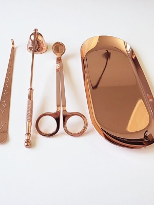 Gyertya eszközkészlet Rosegold - Img 1